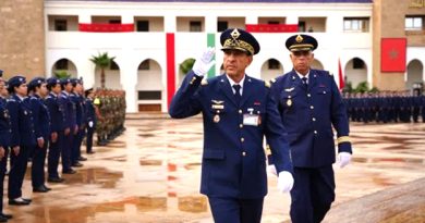 Cérémonie à la première Base Aérienne des Forces Royales Air à Salé à l’occasion du 68ème anniversaire de la création des FAR
