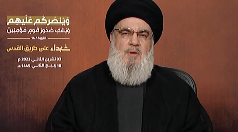 أمين عام حزب الله حسن نصر الله