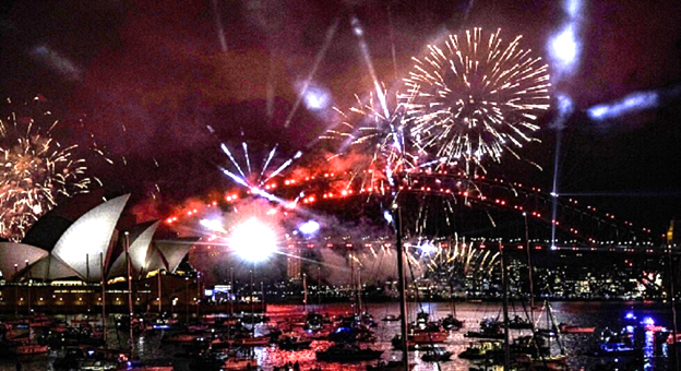 نيوزيلندا تحتفل بقدوم العام الجديد 2024 بعروض ألعاب نارية مبهرة