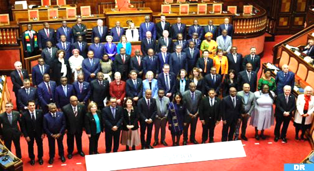Rome : Ouverture du Sommet “Italie-Afrique : Un pont pour une croissance commune”, avec la participation du Maroc