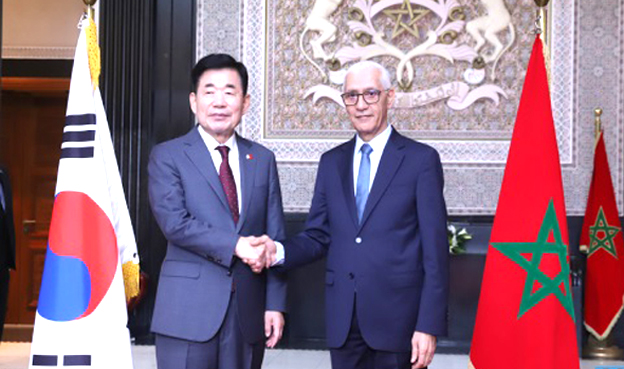 Le renforcement de la coopération parlementaire au centre d’entretiens entre M. Talbi Alami et son homologue coréen