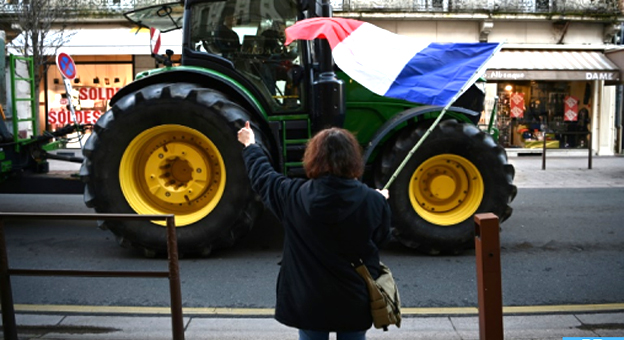 FRANCE: NOUVELLE JOURNÉE DE MOBILISATION DES AGRICULTEURS