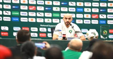 مدرب المنتخب المغربي وليد الركراكي : أنا من أتحمل الإقصاء وأعتذر للجمهور
