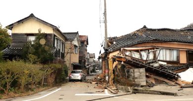 رئيس الوزراء الياباني فوميو كيشيدا : الزلازل التي ضربت وسط البلاد بقوّة 7 درجات تسبّبت في سقوط "كثير من الضحايا" وبأضرار مادّية كبيرة