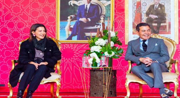 Trophée Hassan II/Coupe Lalla Meryem de golf 2024 : LL.AA.RR le Prince Moulay Rachid et la Princesse Lalla Meryem président la cérémonie de remise des prix