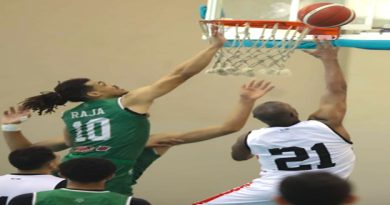 الدورة الخامسة إياب من بطولة القسم الممتاز لكرة السلة : قمة ساخنة بين جمعية سلا والمغرب الفاسي