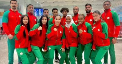 المنتخب الوطني المغربي للمواي طاي يشارك في البطولة الإفريقية للمواي طاي بمصر