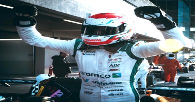 المغربي سليمان الزنفري يتألق في سباق الفورمولا 4 بالكويت