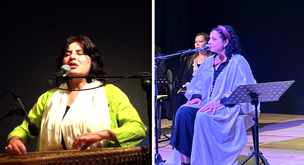 معهد ثيربانتيس بمراكش ينظم حفلا موسيقيا "آثار الأندلس" للفنانة المغربية إحسان الرميقي و الفنانة الإسبانية بيغونيا اولابيدي