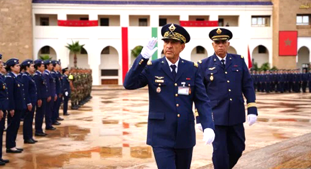 Cérémonie à la première Base Aérienne des Forces Royales Air à Salé à l’occasion du 68ème anniversaire de la création des FAR
