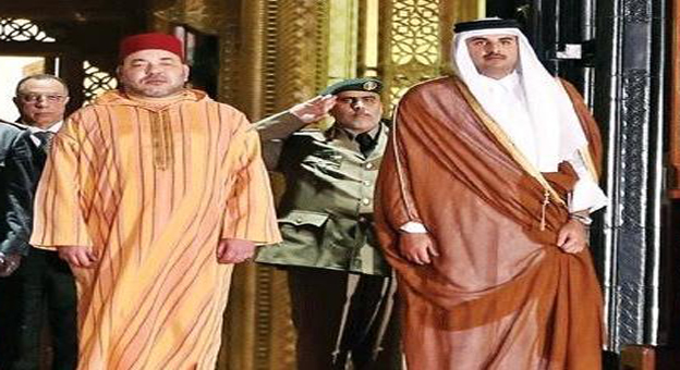 SM le Roi félicite l’Émir du Qatar à l’occasion de l’anniversaire de son accession au pouvoir